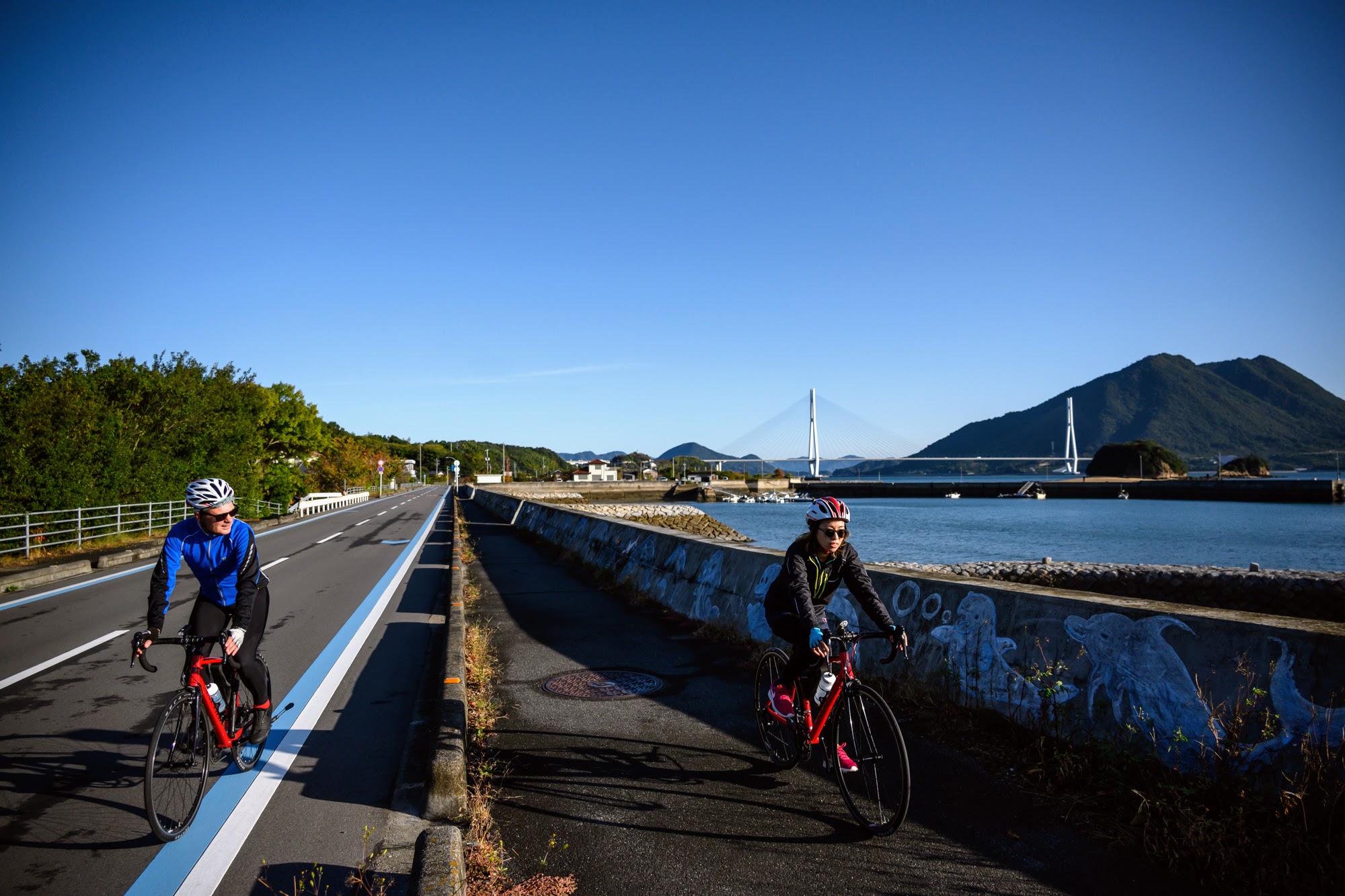 How long does it take to cycle the Shimanami Kaido?