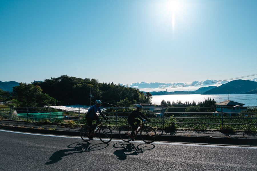 Riding the Omishima loop